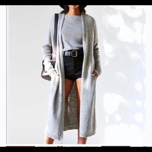 Free people long cardigan sz xs